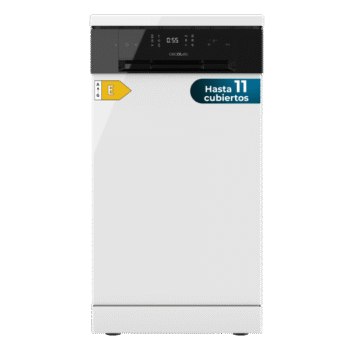 Bolero Aguazero 4201 E Lavavajillas bolero de 45cm, 11 cubiertos, 6 programas con Dual Zone Wash y comienzo diferido.